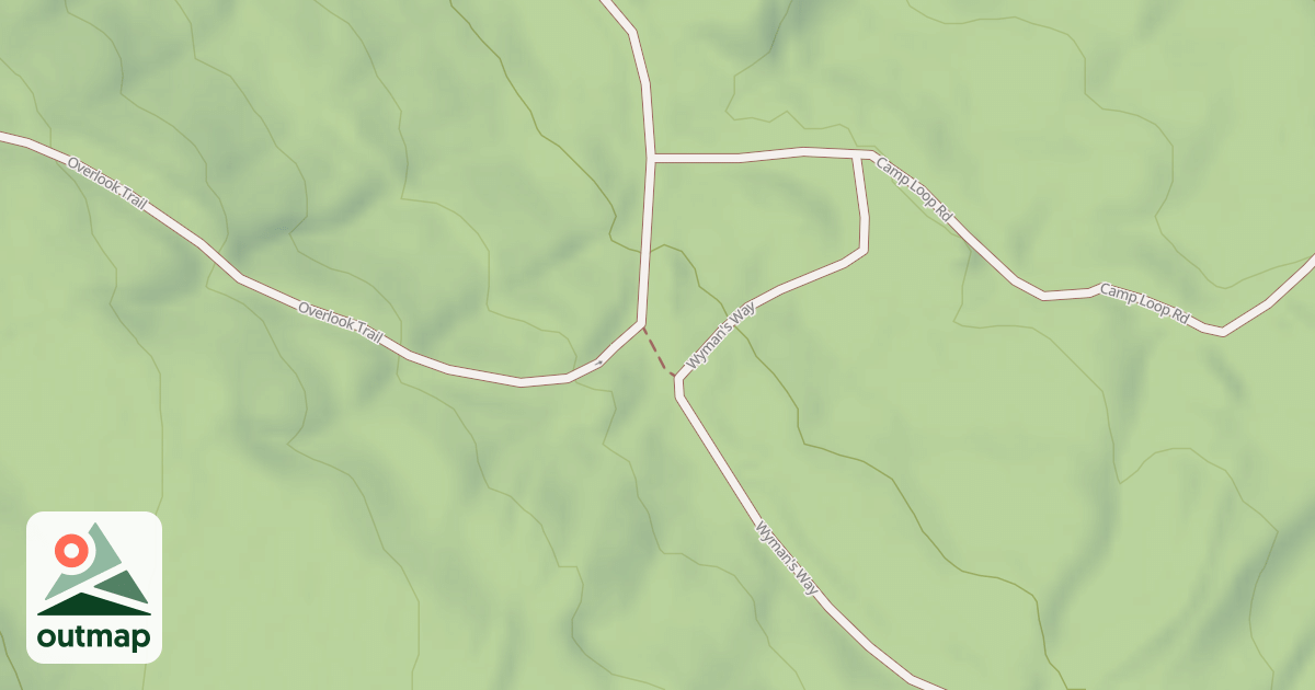 Map of Overlook Trail
