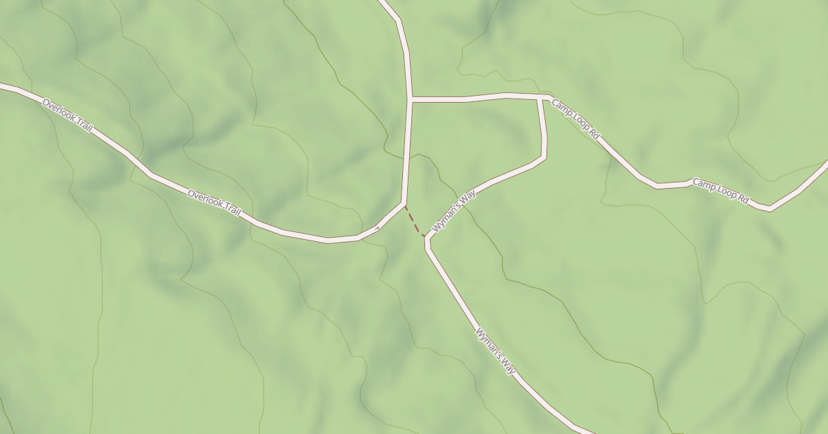 Map preview of Overlook Trail