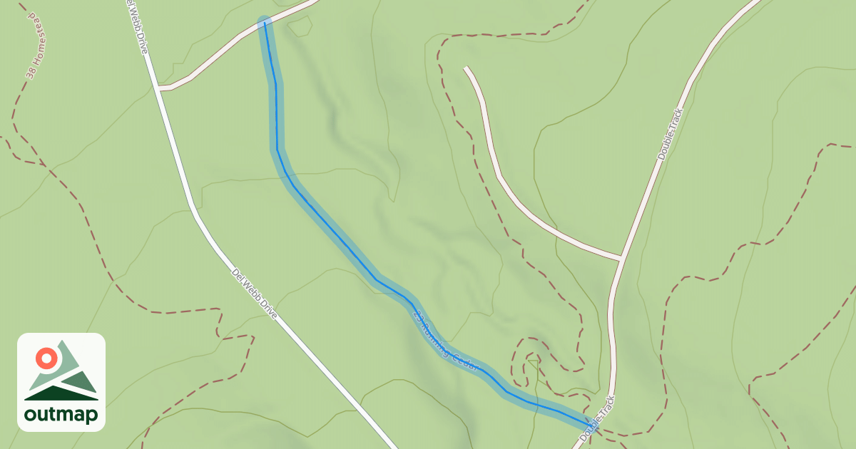 Map of 23 Running Cedar