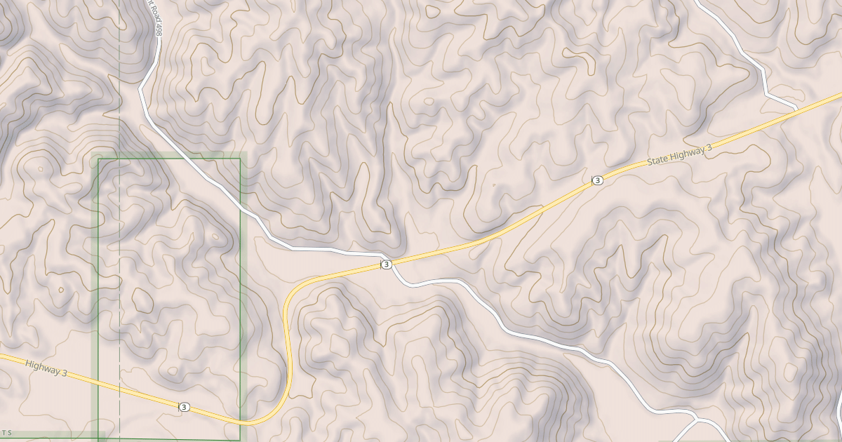 Map preview of HIDDEN CREEK