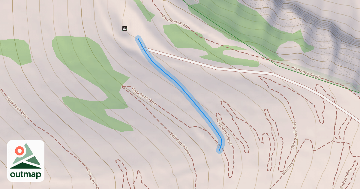 Map of Chief Joseph Traverse
