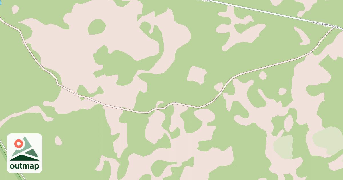 Map of USFS National Forest System Roads {E83938EB-0704-4886-A99B-E880EC3DA359}