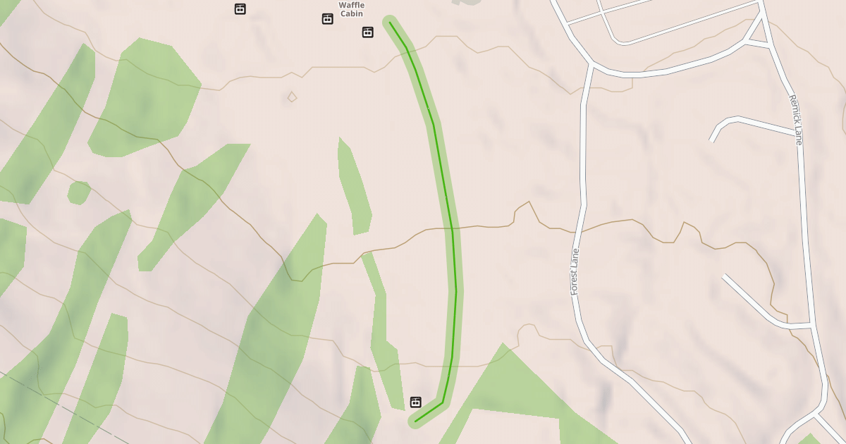 Map preview of Rosebrook Meadow
