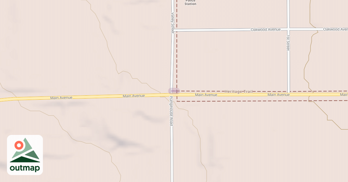 Map of Heritage Trail
