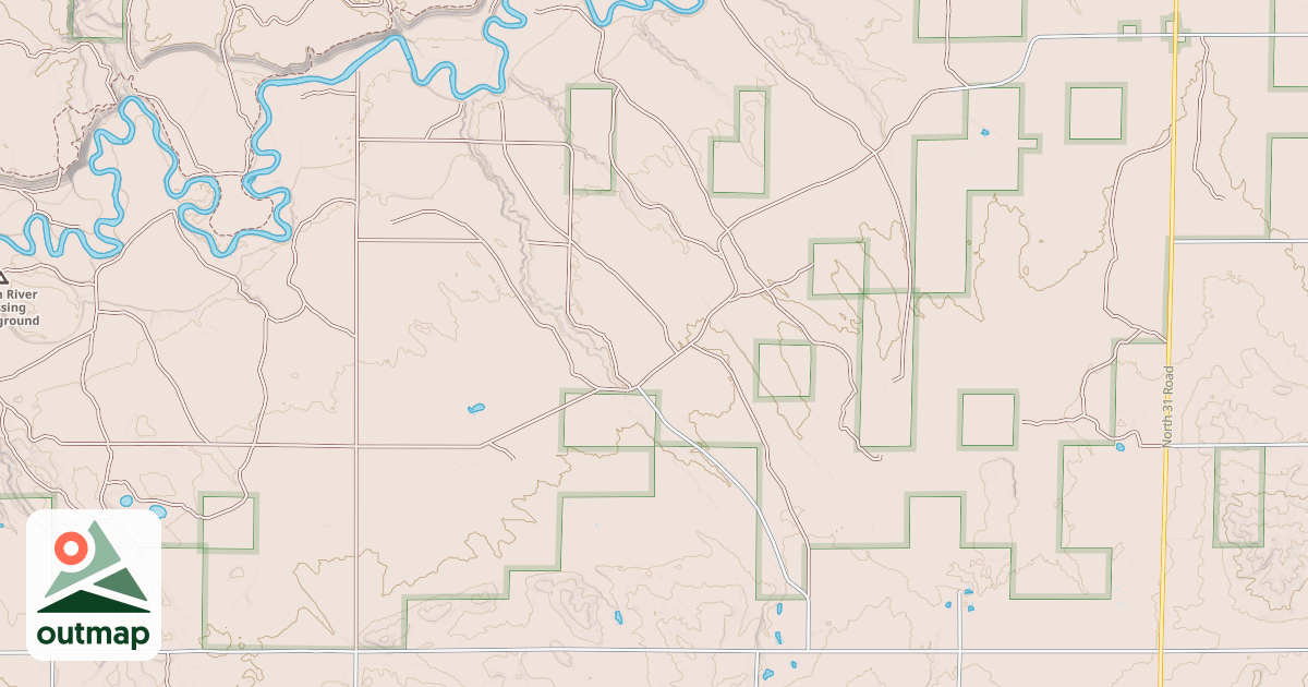 Map of 20 Rd. To Grand Traverse County Mccct
