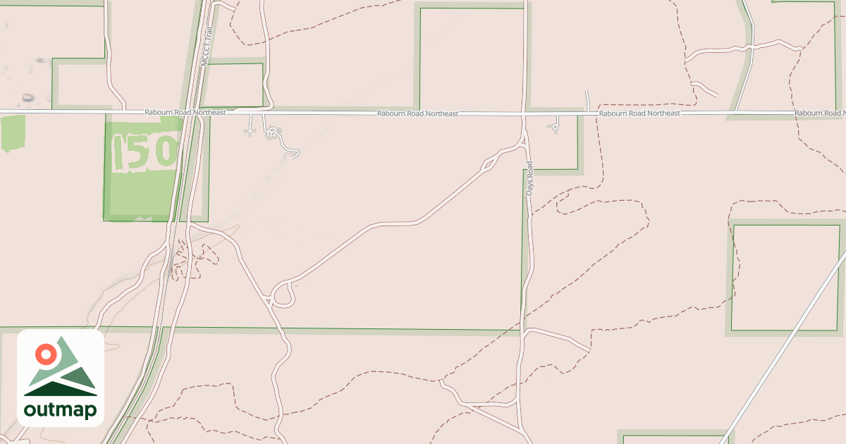 Map of Leetsville Trail