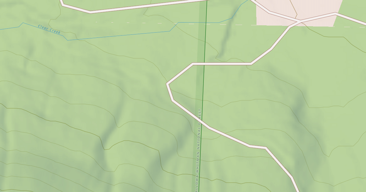 Map preview of USFS National Forest System Roads {3ABC7089-9B3E-4A5C-8AF5-3AF0A2BF25F9}
