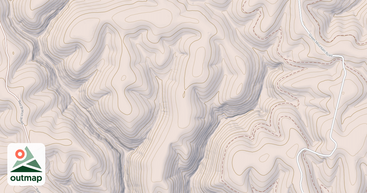Map of USFS Motor Vehicle Use Map Roads {C7BDAE90-BB66-4365-BFBF-13B10B068197}