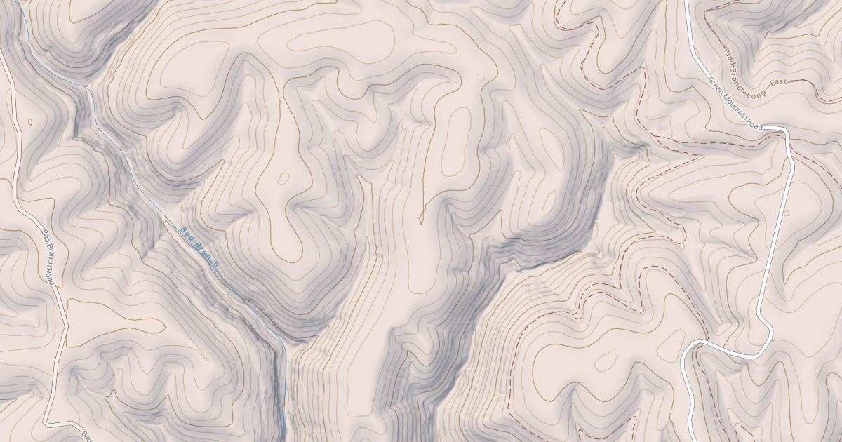 Map preview of USFS Motor Vehicle Use Map Roads {C7BDAE90-BB66-4365-BFBF-13B10B068197}