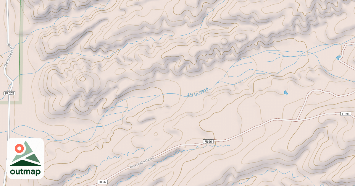 Map of FDR 1499