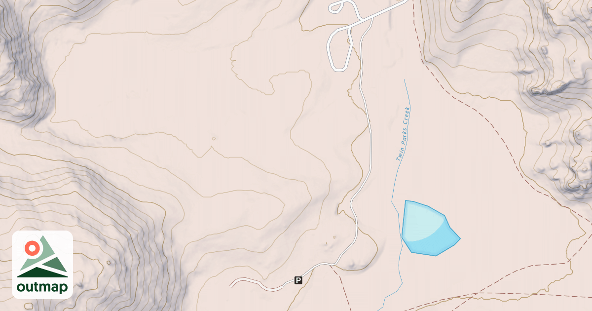 Map of NORTH FK-SMITH LAKE TRAILHEAD
