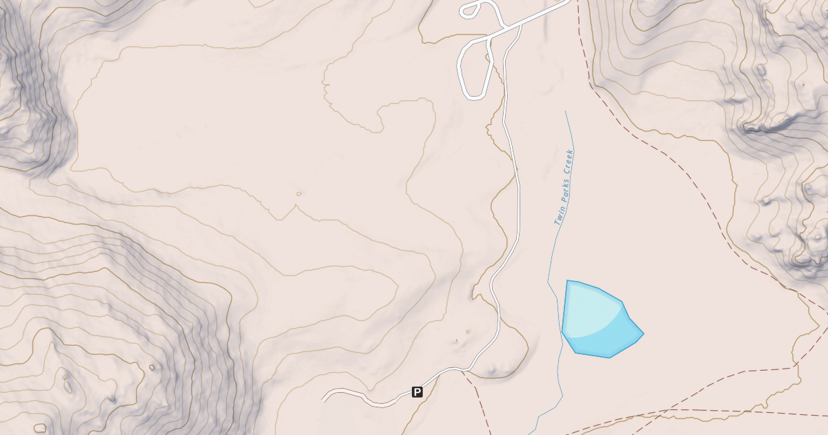 Map preview of NORTH FK-SMITH LAKE TRAILHEAD