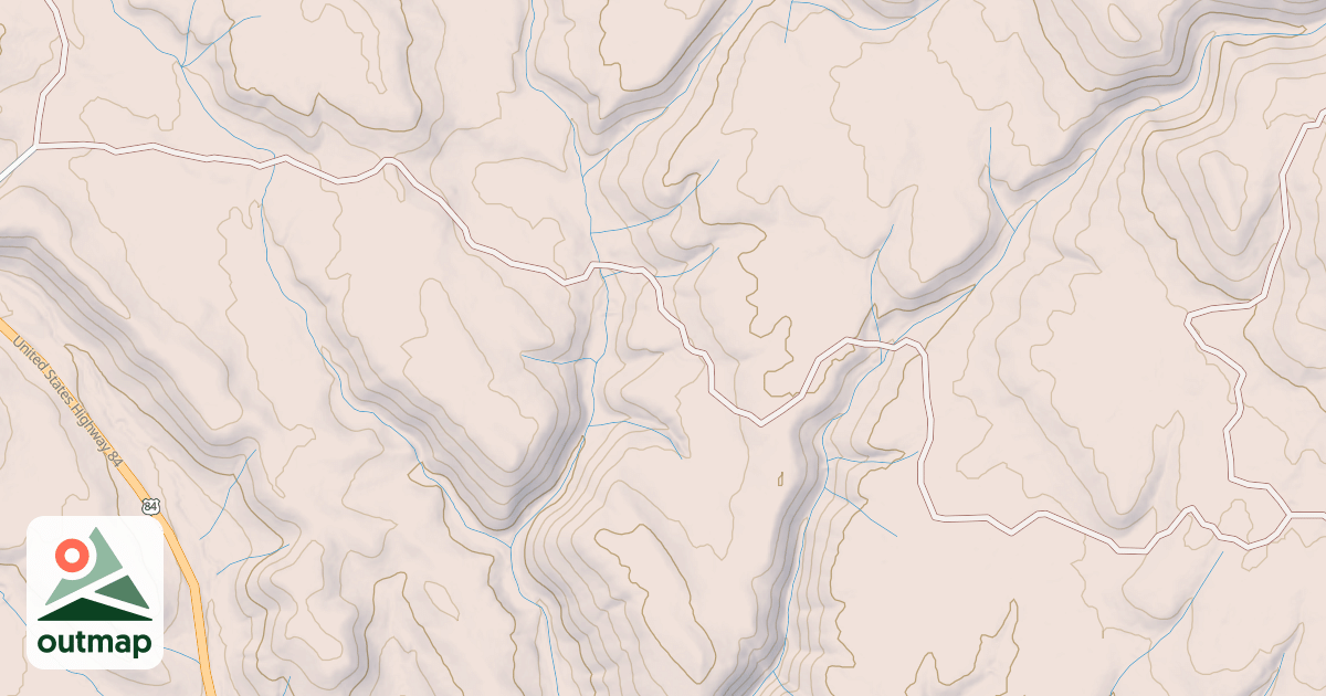 Map of KENNEY FLATS A