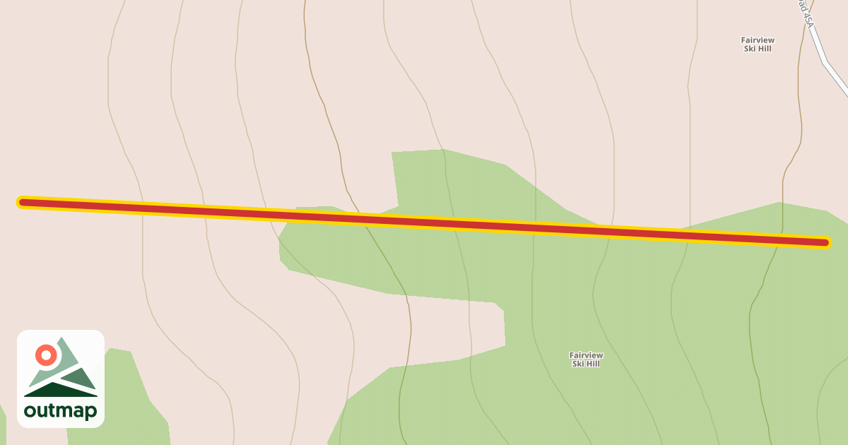 Map of main tow