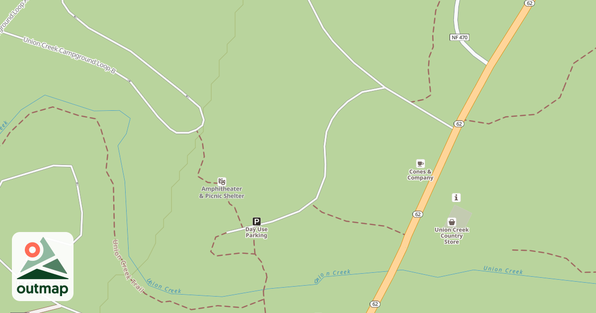 Map of USFS Motor Vehicle Use Map Roads {05F8B80E-7FB6-4883-A475-D7167C76FD7D}