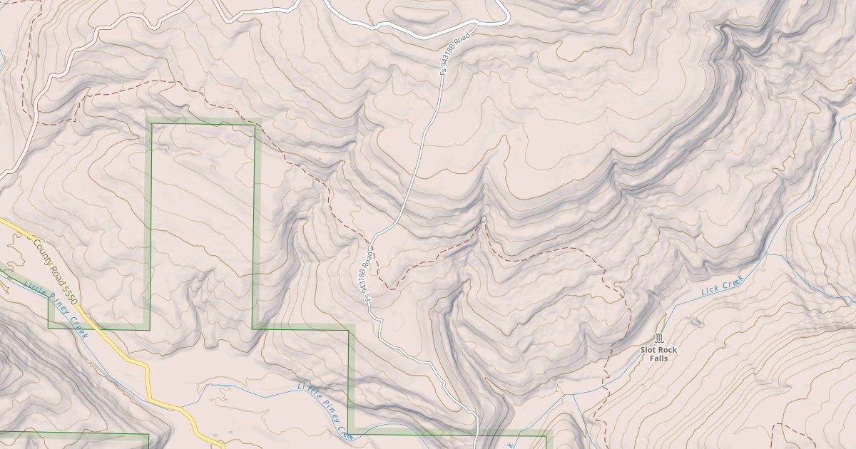 Map preview of USFS National Forest System Roads {BBC9ED67-75BF-475A-B21F-F3B4E1FD1550}
