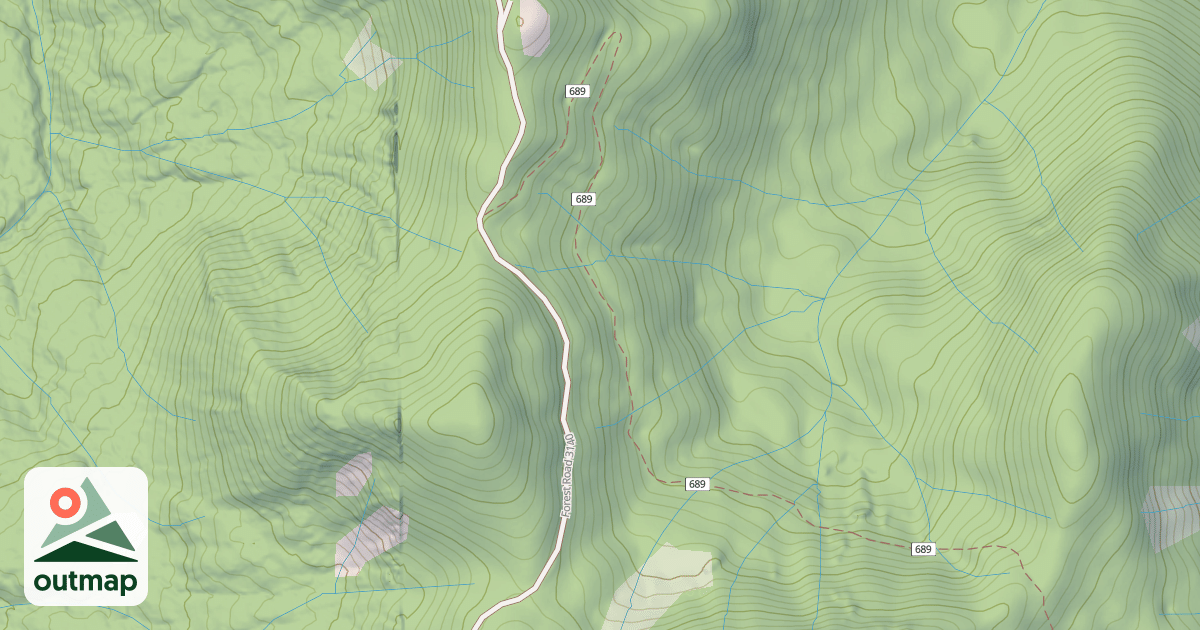 Map of CANYON RIDGE