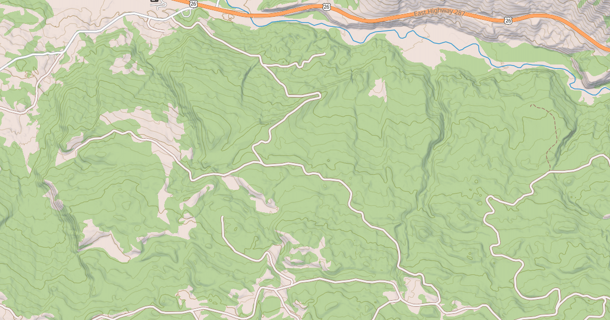 Map preview of Cda Snowmobile Trail