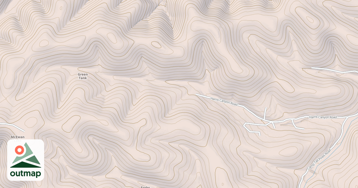 Map of CHARLIE HARRIS