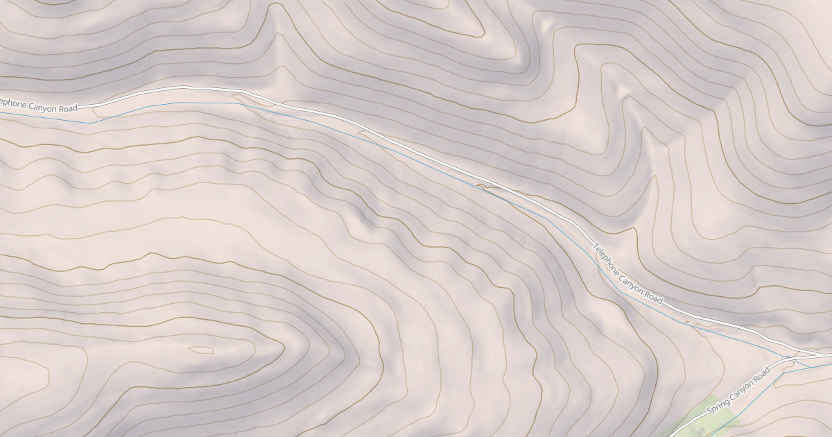 Map preview of TELEPHONE CANYON