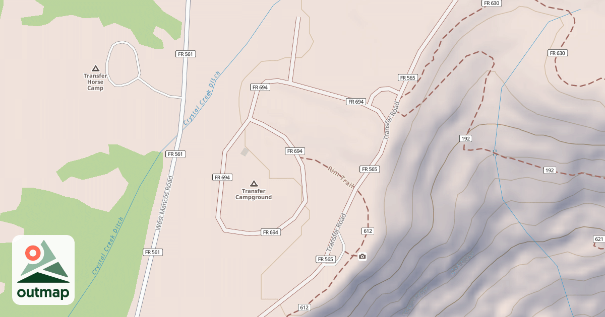 Map of TRANSFER CG