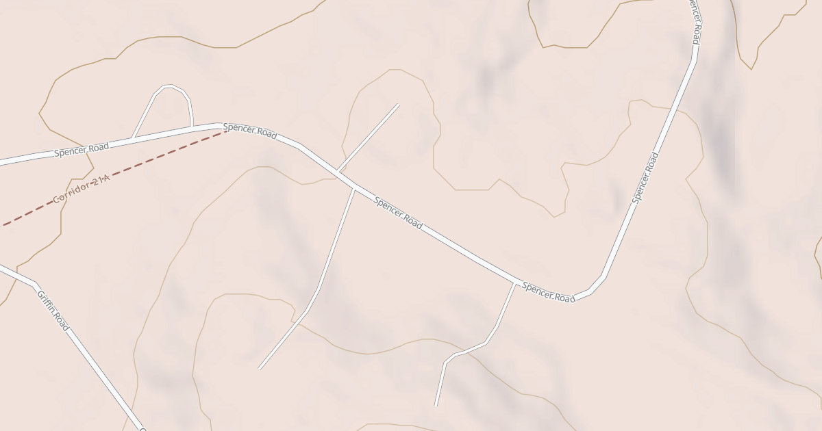 Map preview of Griffin Rd