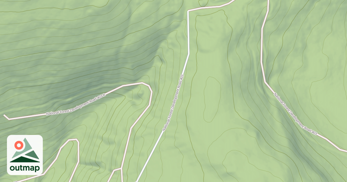 Map of COPPER RIDGE