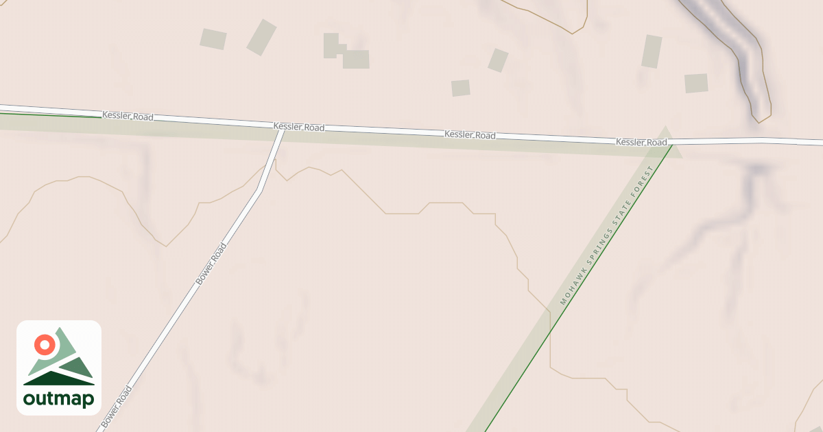 Map of Bauer Bypass