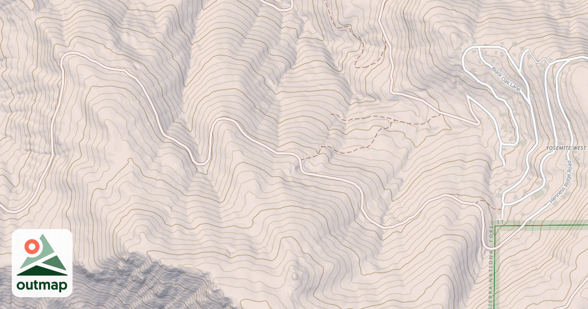 Map of BARREL SPRINGS ROAD