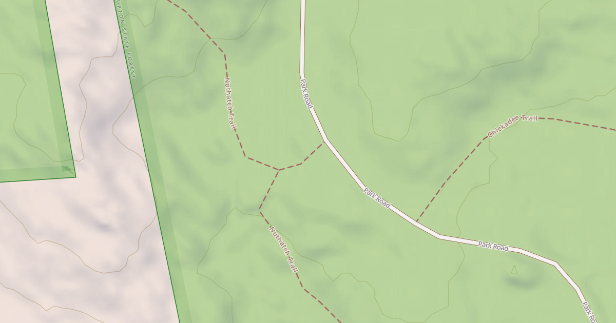 Map preview of Nuthatch Trail
