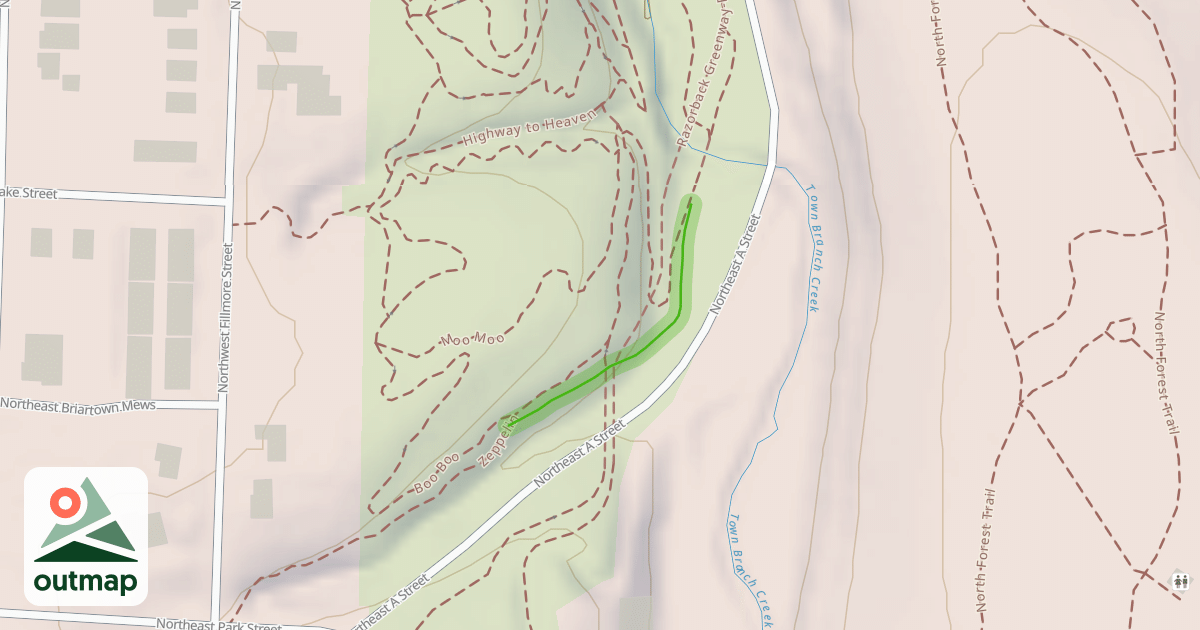 Map of Rocking To Zeppelin