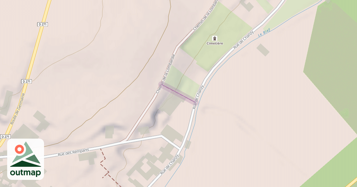 Map of Ruelle de Lombardie