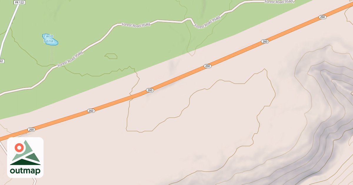 Map of USFS National Forest System Roads {C18D2AE2-653A-41FD-809D-B33199788570}