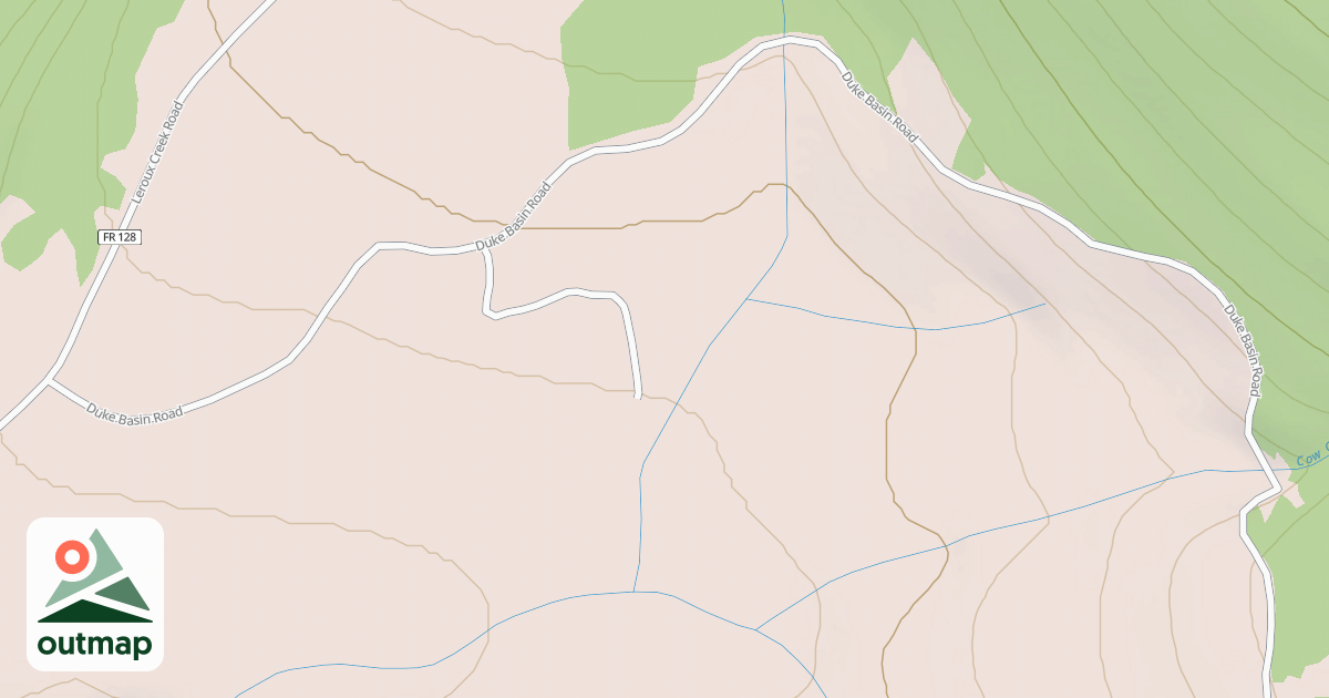 Map of DUKE BASIN