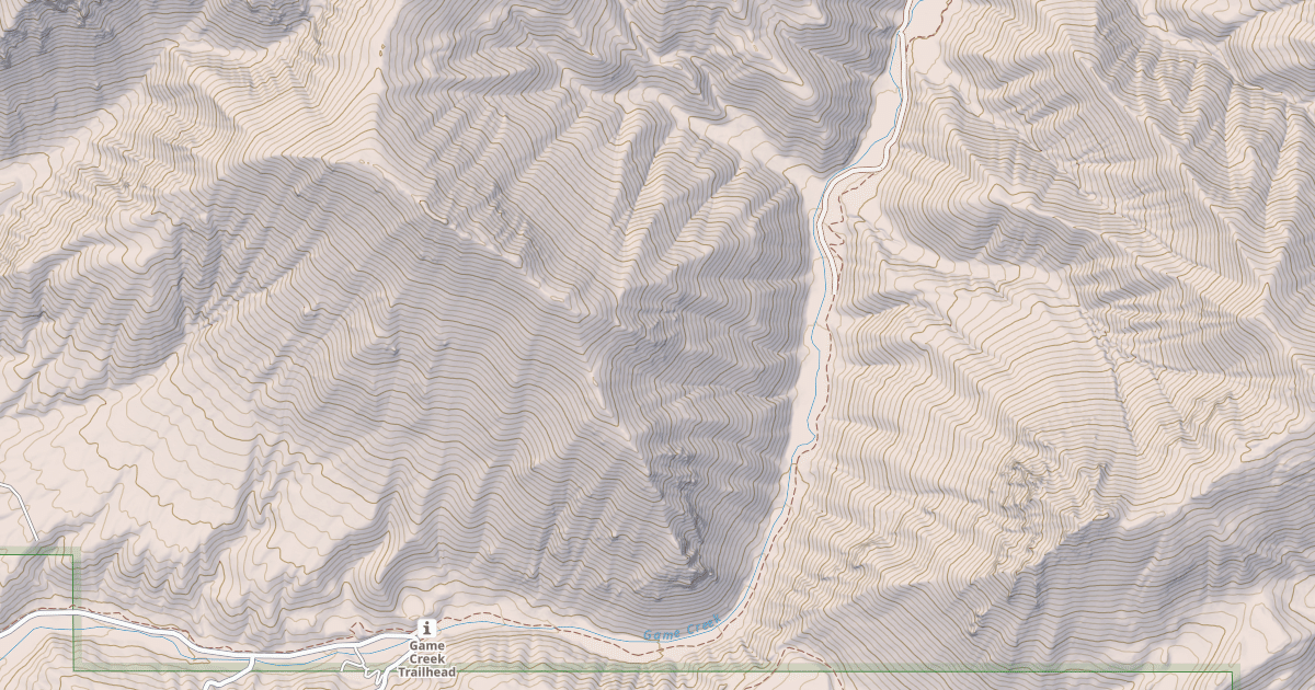Map preview of GAME CREEK 304550