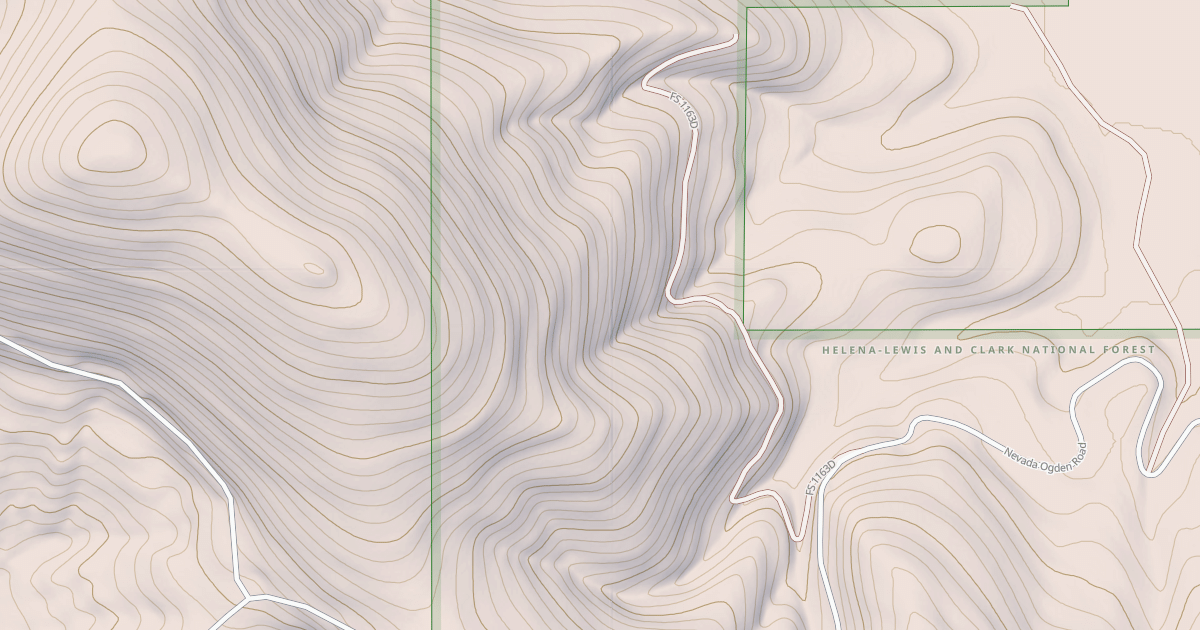 Map preview of TRAPPER MOUNTAIN #6