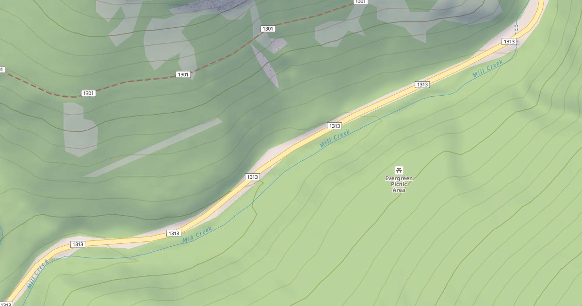 Map preview of EVERGREEN