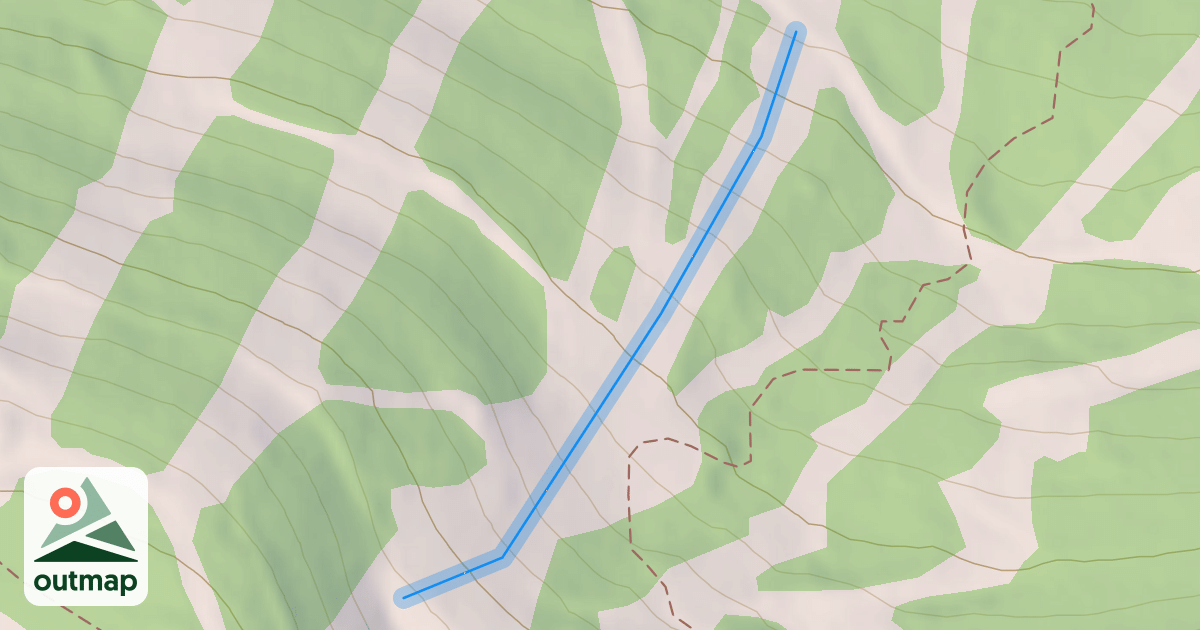 Map of Upper Whistler