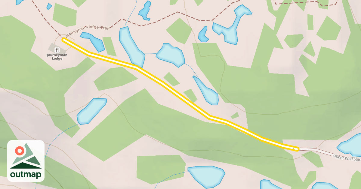 Map of Upper Wild Spirit