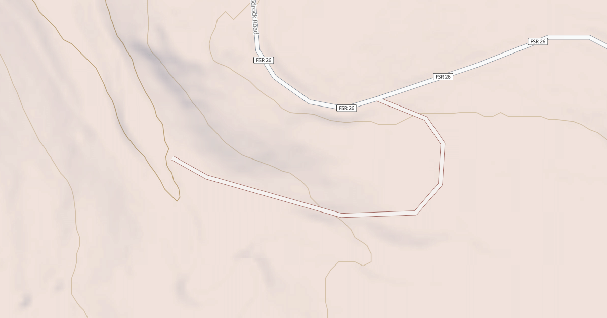 Map preview of EAST FORK SPUR A