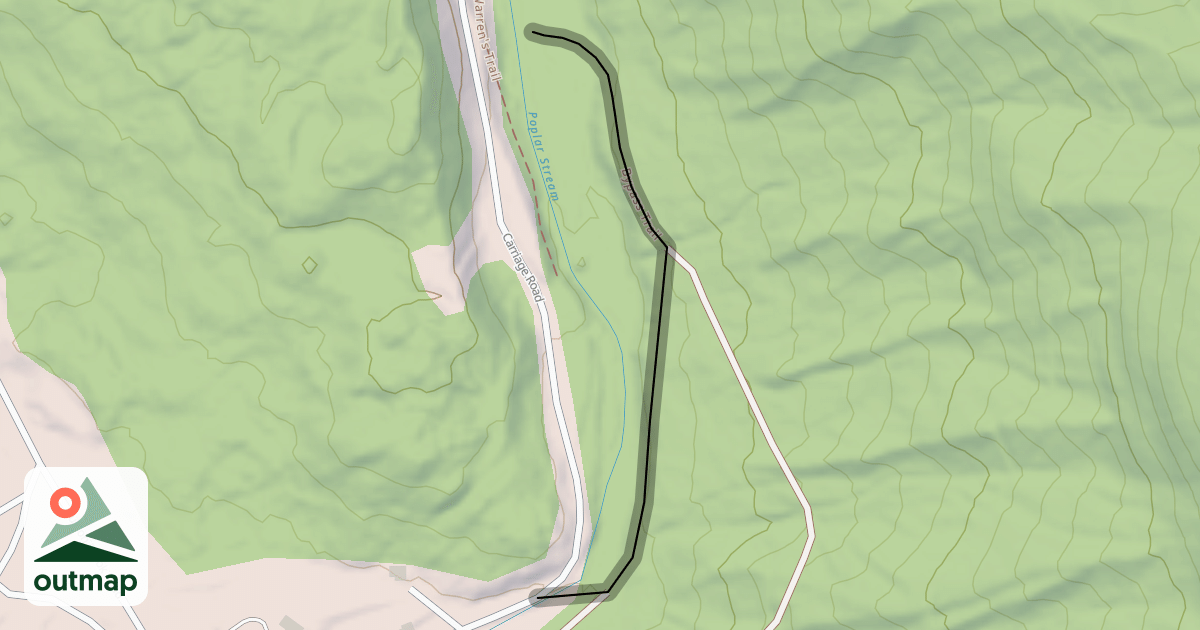 Map of Bypass Trail
