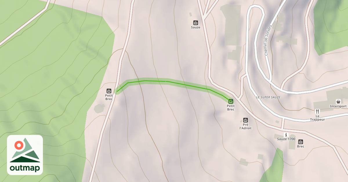 Map of Petit Brec