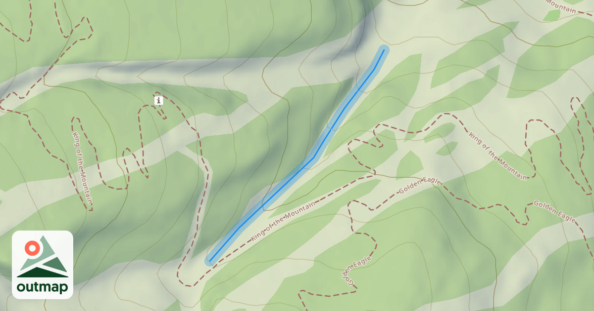 Map of Aspen Narrows
