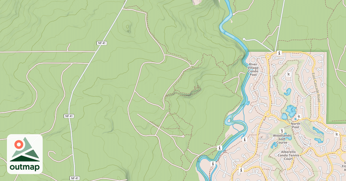 Map of EVAC RTE