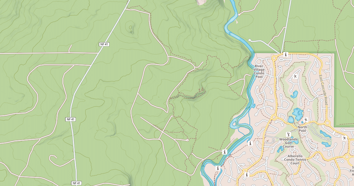 Map preview of EVAC RTE