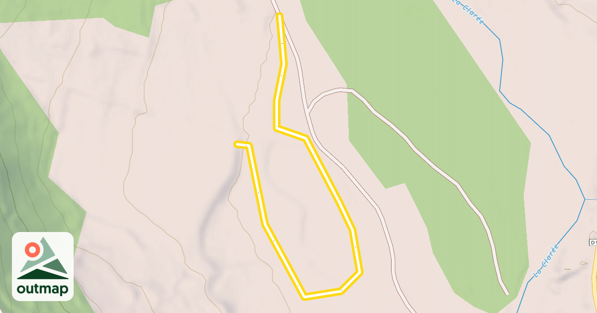 Map of La Tour