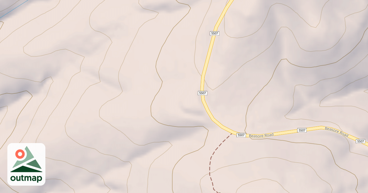 Map of BEASORE RD T18