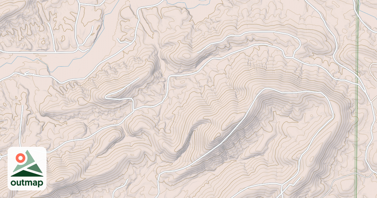 Map of USFS Motor Vehicle Use Map Roads {74163773-F032-408A-BBAD-70661067F391}