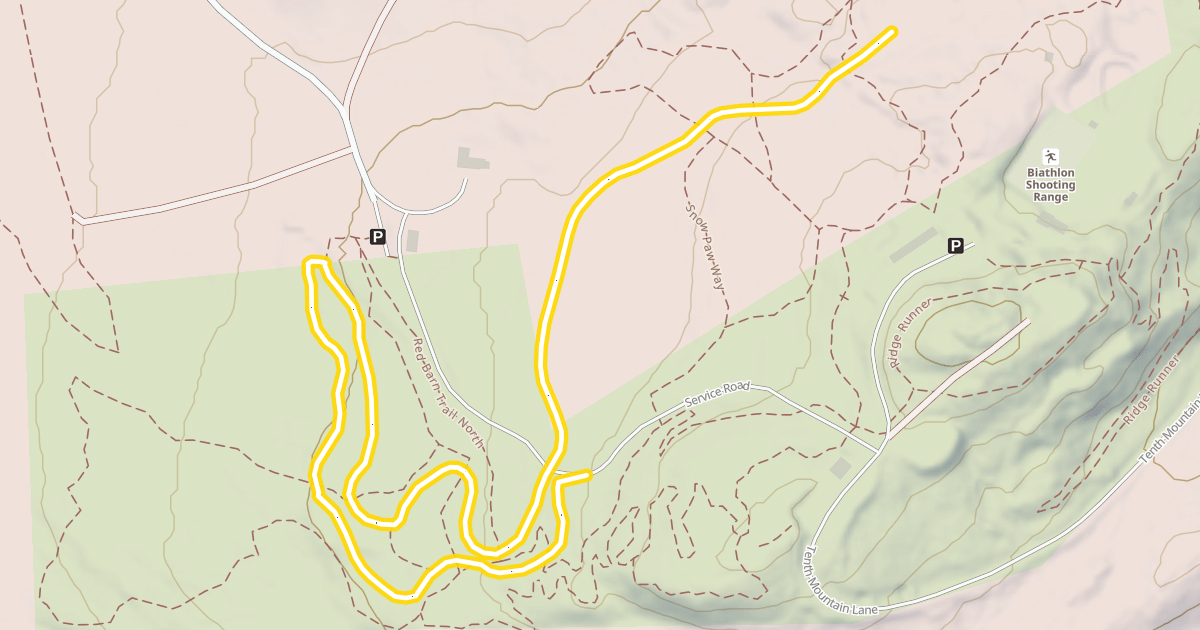 Map preview of Volunteer Way