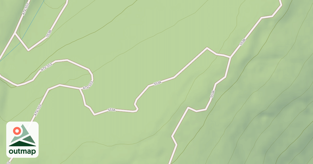 Map of HUCKLEBERRY